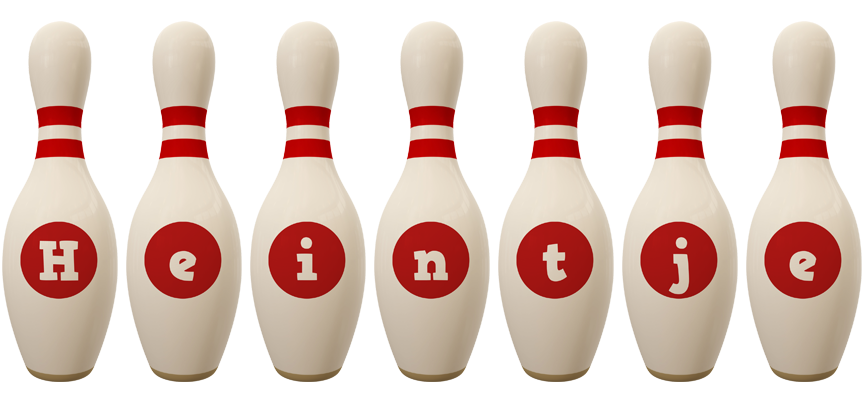 Heintje bowling-pin logo