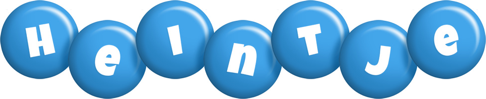 Heintje candy-blue logo