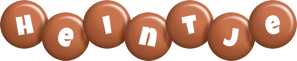 Heintje candy-brown logo