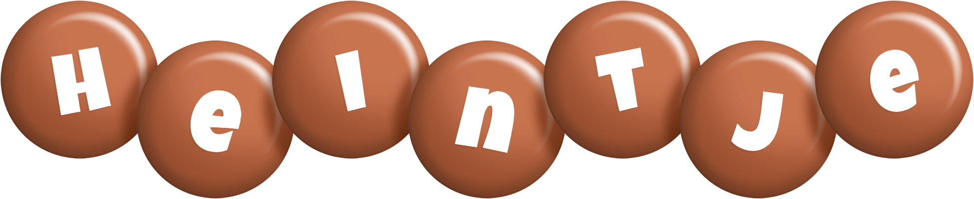 Heintje candy-brown logo