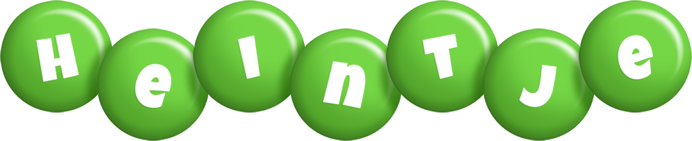 Heintje candy-green logo