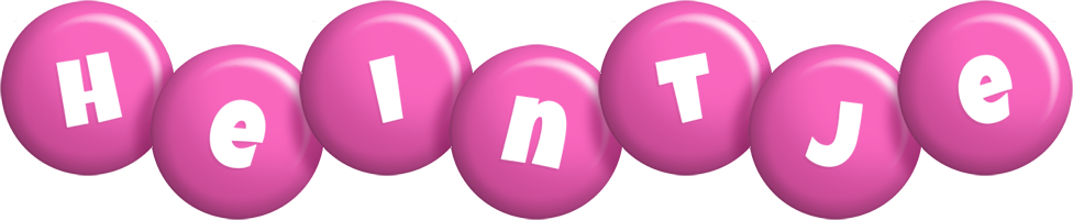 Heintje candy-pink logo