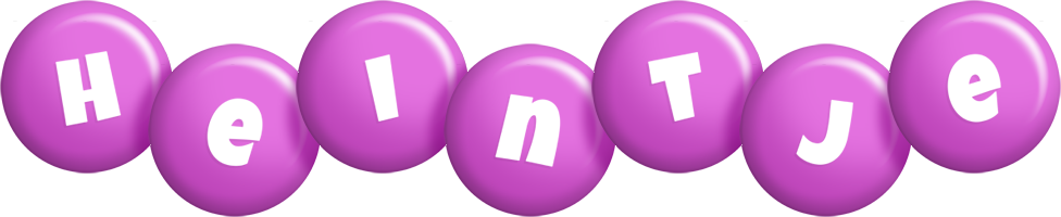 Heintje candy-purple logo