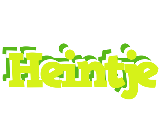 Heintje citrus logo
