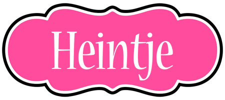 Heintje invitation logo