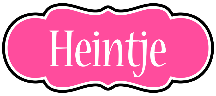Heintje invitation logo