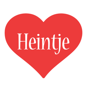 Heintje love logo