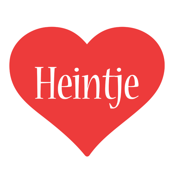 Heintje love logo
