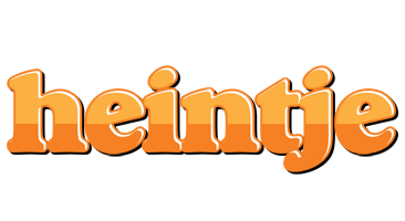 Heintje orange logo