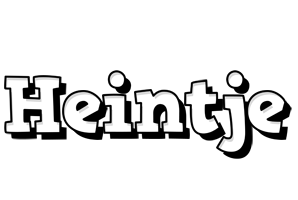 Heintje snowing logo