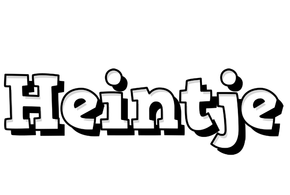 Heintje snowing logo