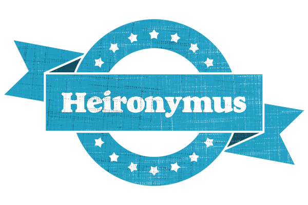 Heironymus balance logo