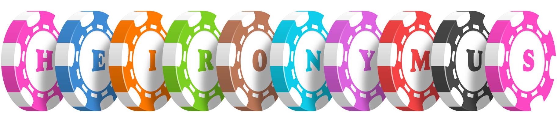Heironymus bluffing logo