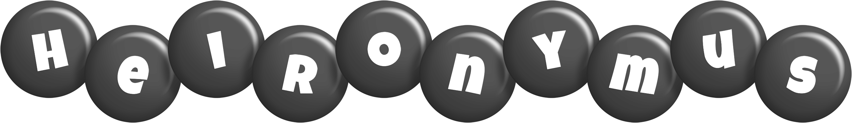 Heironymus candy-black logo