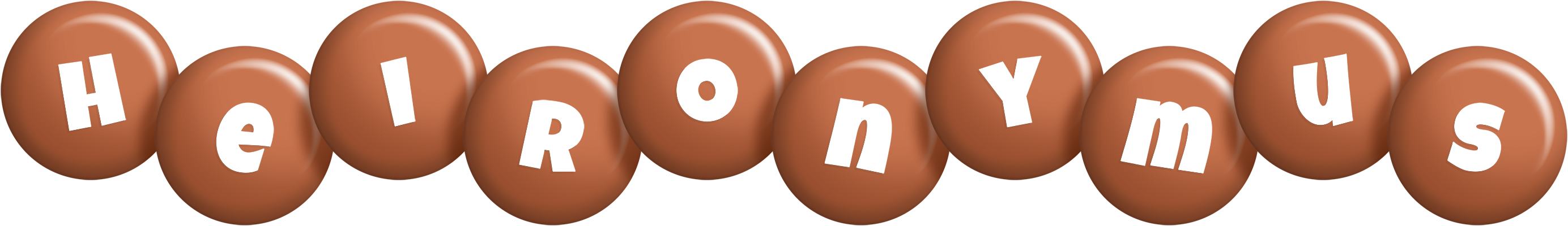 Heironymus candy-brown logo