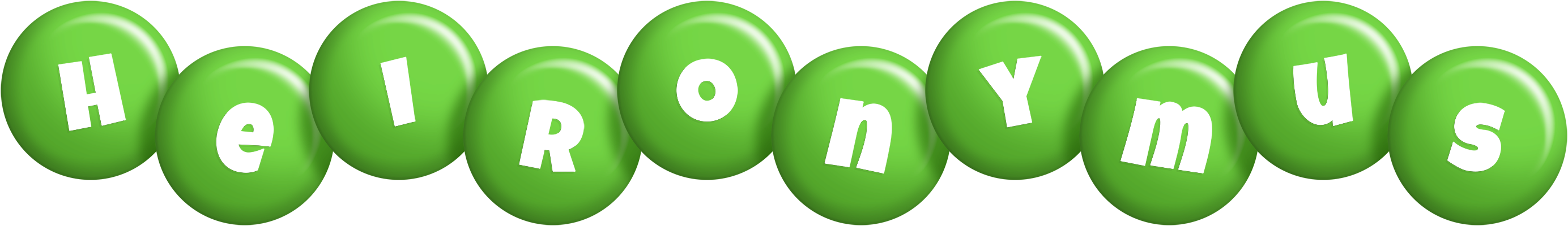 Heironymus candy-green logo