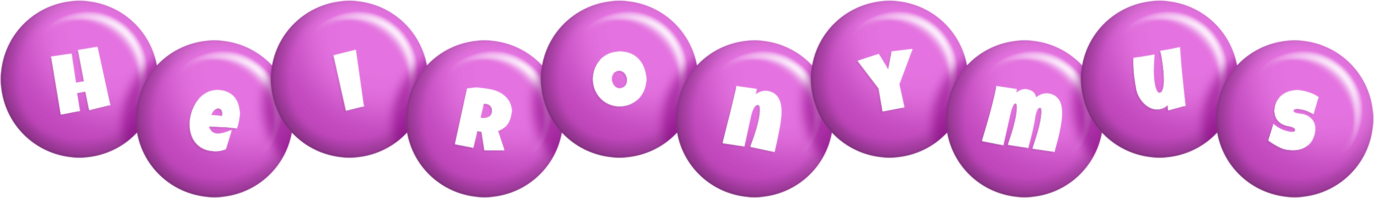 Heironymus candy-purple logo