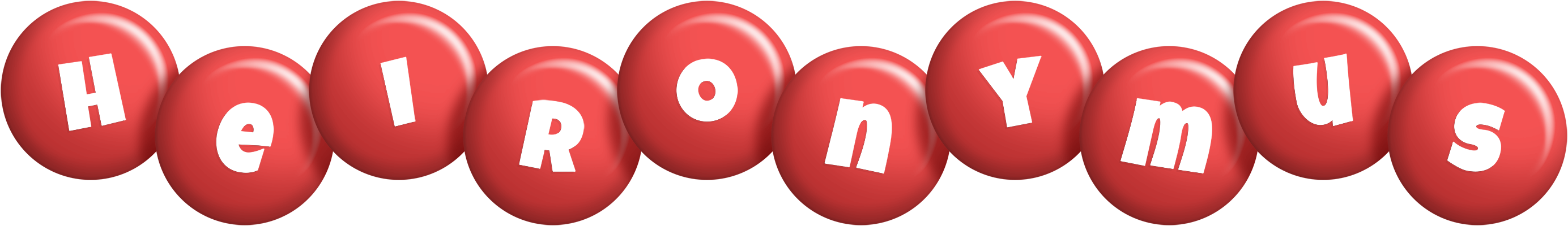 Heironymus candy-red logo