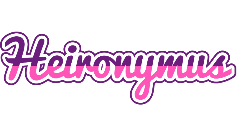 Heironymus cheerful logo