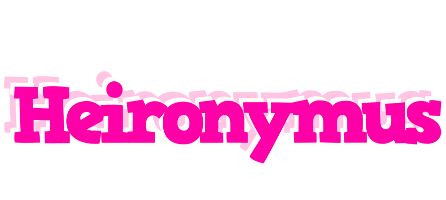 Heironymus dancing logo
