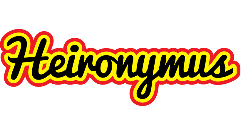 Heironymus flaming logo