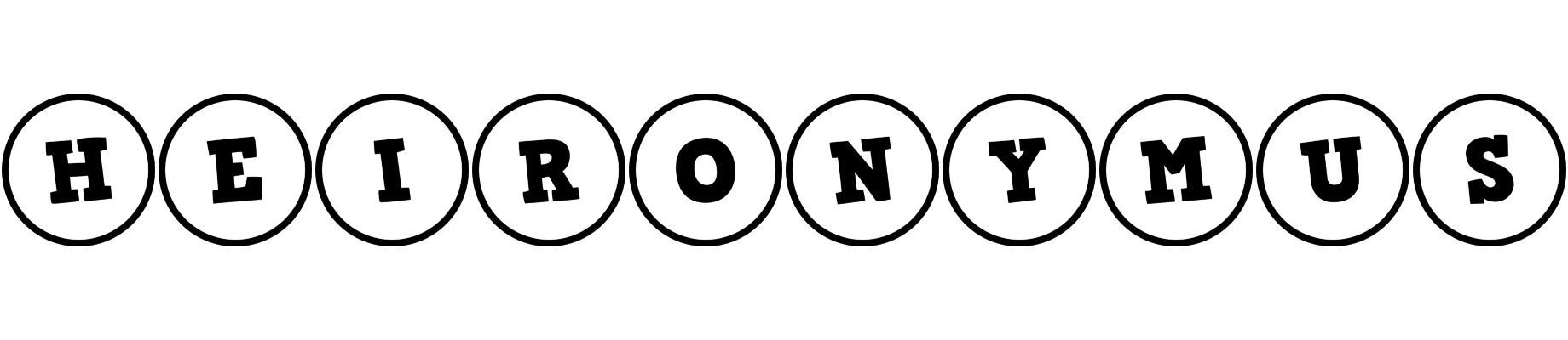 Heironymus handy logo