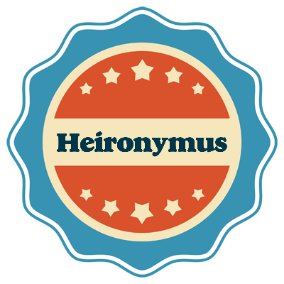 Heironymus labels logo