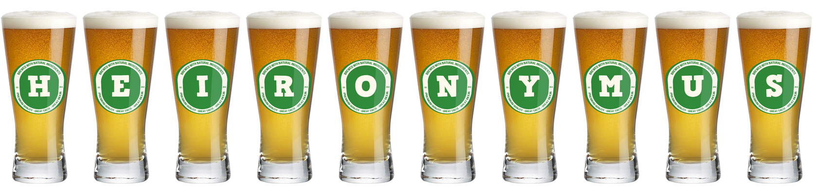 Heironymus lager logo