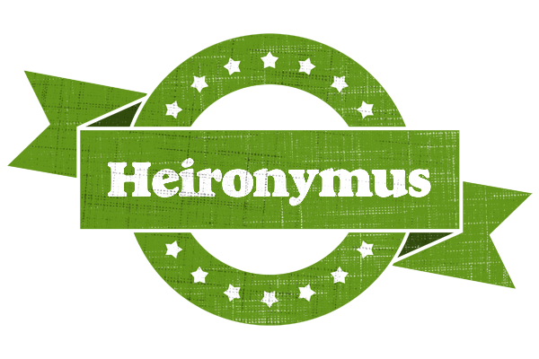 Heironymus natural logo