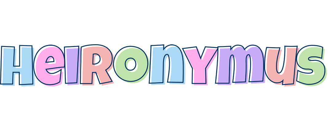 Heironymus pastel logo