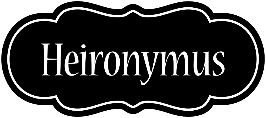 Heironymus welcome logo