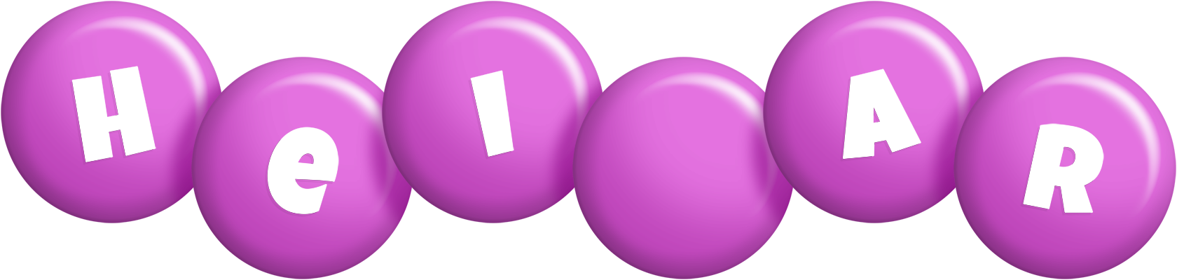 Heiðar candy-purple logo