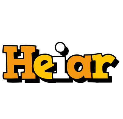 Heiðar cartoon logo