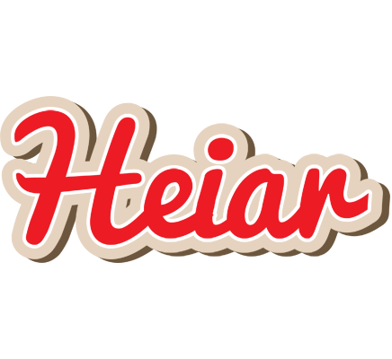 Heiðar chocolate logo