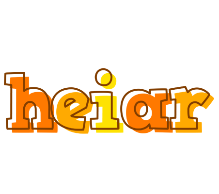 Heiðar desert logo