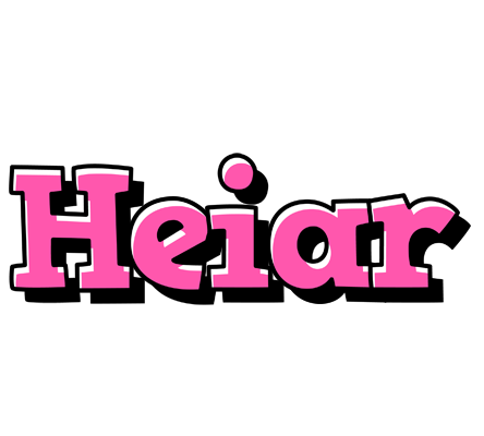 Heiðar girlish logo