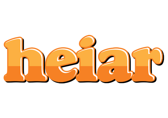 Heiðar orange logo