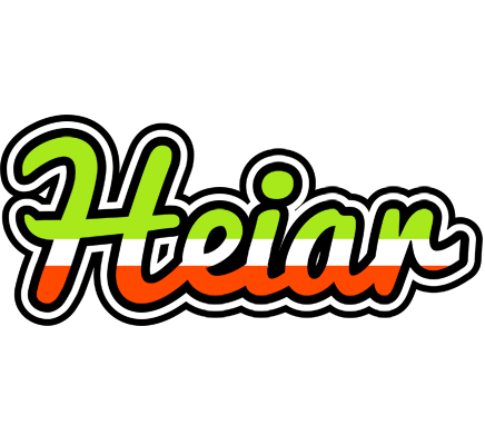 Heiðar superfun logo
