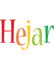 Hejar birthday logo