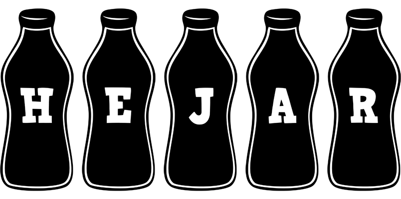 Hejar bottle logo