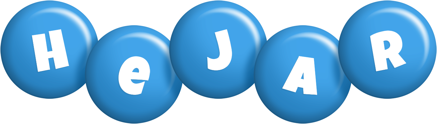 Hejar candy-blue logo