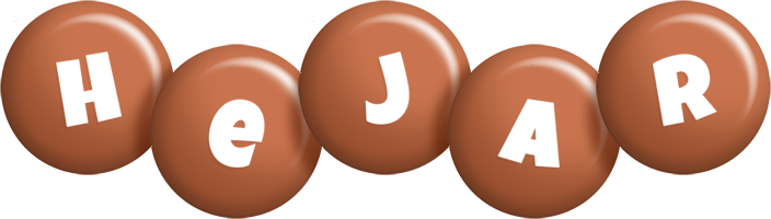 Hejar candy-brown logo