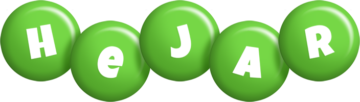 Hejar candy-green logo