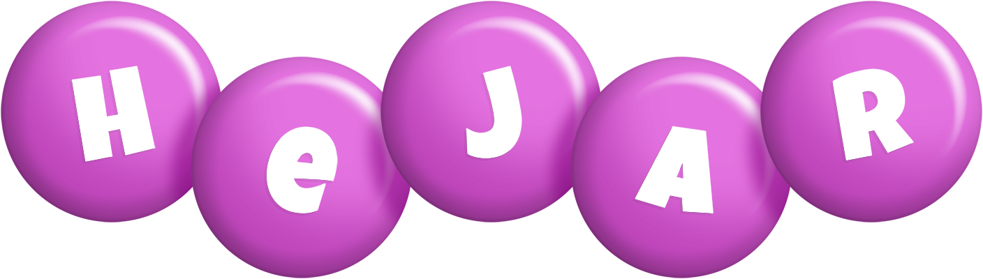 Hejar candy-purple logo