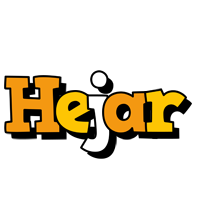 Hejar cartoon logo