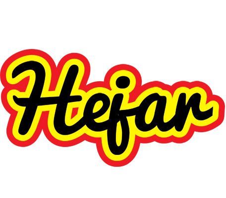 Hejar flaming logo