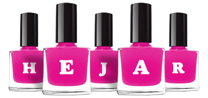 Hejar nails logo