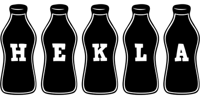 Hekla bottle logo