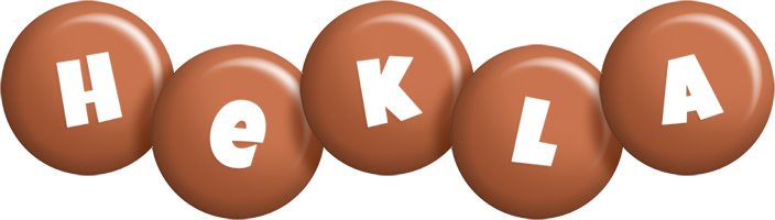 Hekla candy-brown logo