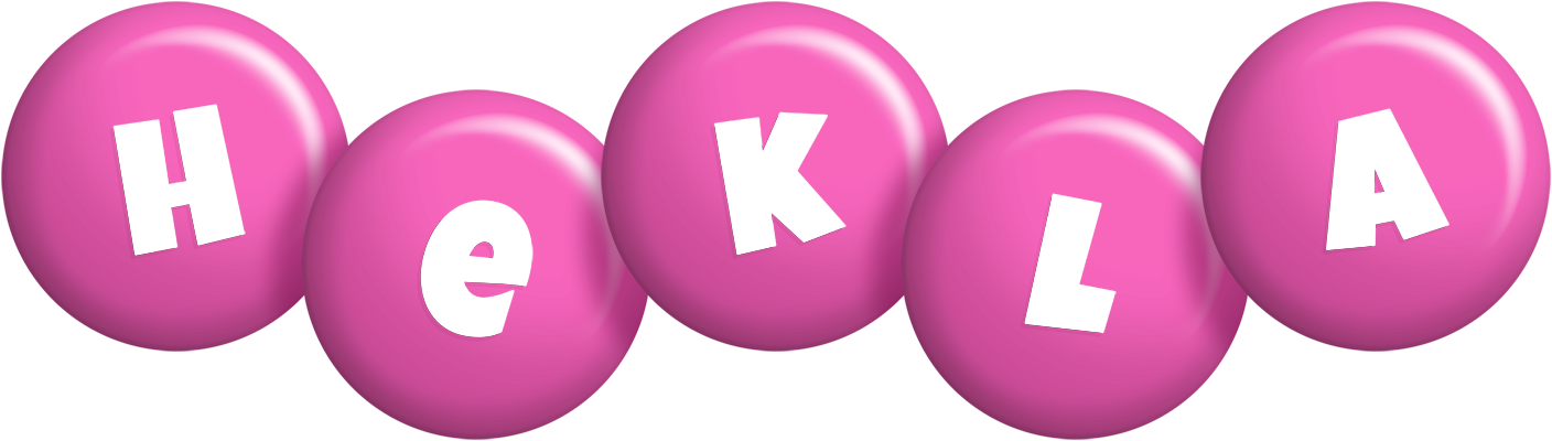 Hekla candy-pink logo
